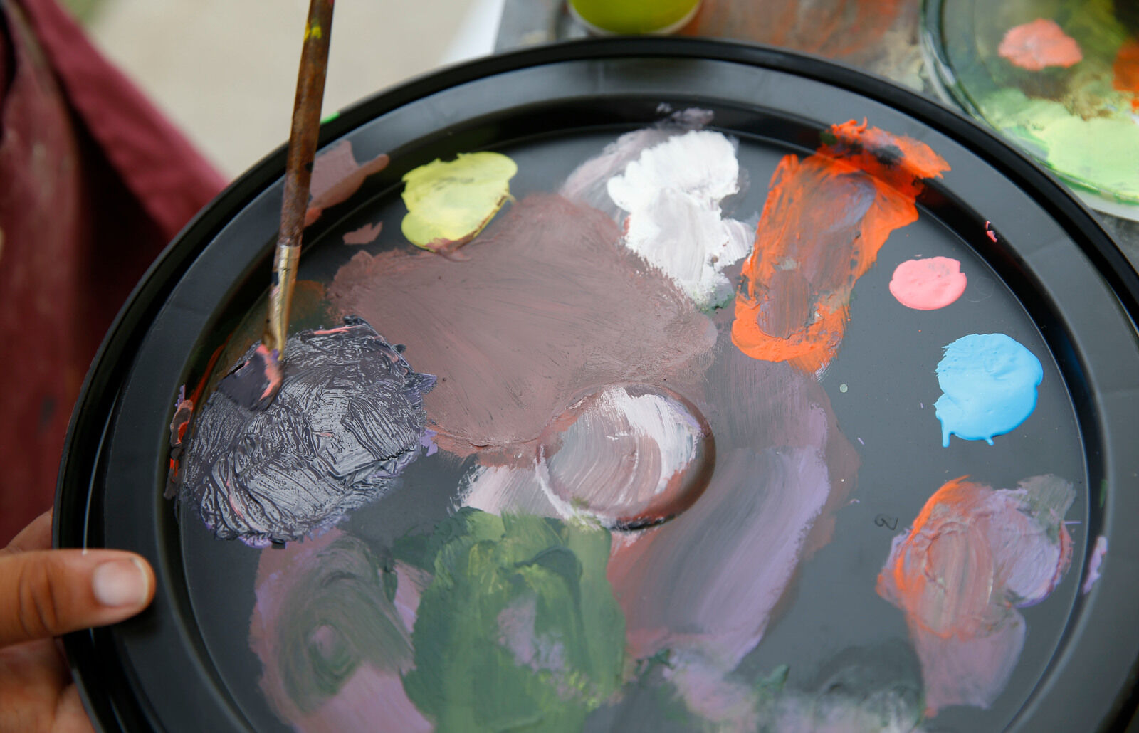 Mixing colors
